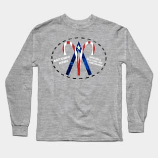 Anthony Aries Puerto Rican Design Long Sleeve T-Shirt